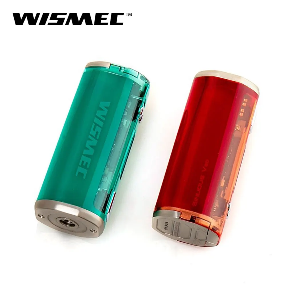 80 Вт оригинальный бокс мод WISMEC SINUOUS V80 TC с питанием от одной батареи 18650 для