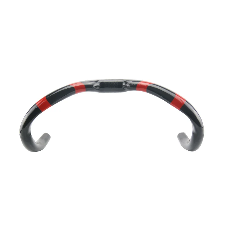 AERONOVA Carbon Handlebar Track Bar Sprinter Drop Bar UD Glossy 31.8mm 375385mm  Racing Hectic Bars Track Competition (4)