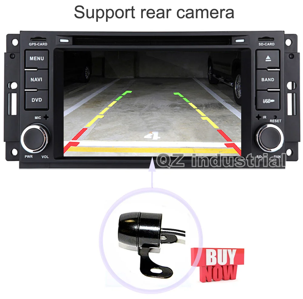 Best QZ industrial 6.2" Android 8.1 car dvd player For JEEP Wrangler Compass Patriot Grand Cherokee Commander Dodge with radio BT map 14