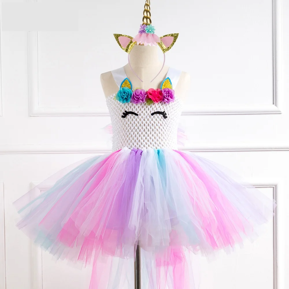 Unicorn Party Girls Dress | Unilovers