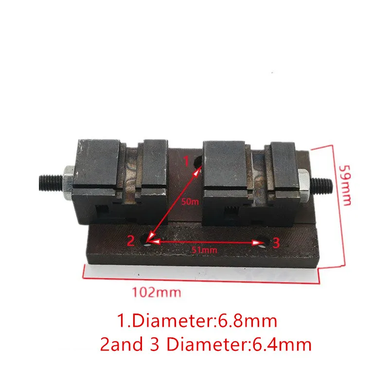 Ключ Зажимной патрон железная пластина для DEFU 368A 498B станок для дубликации ключей слесарь