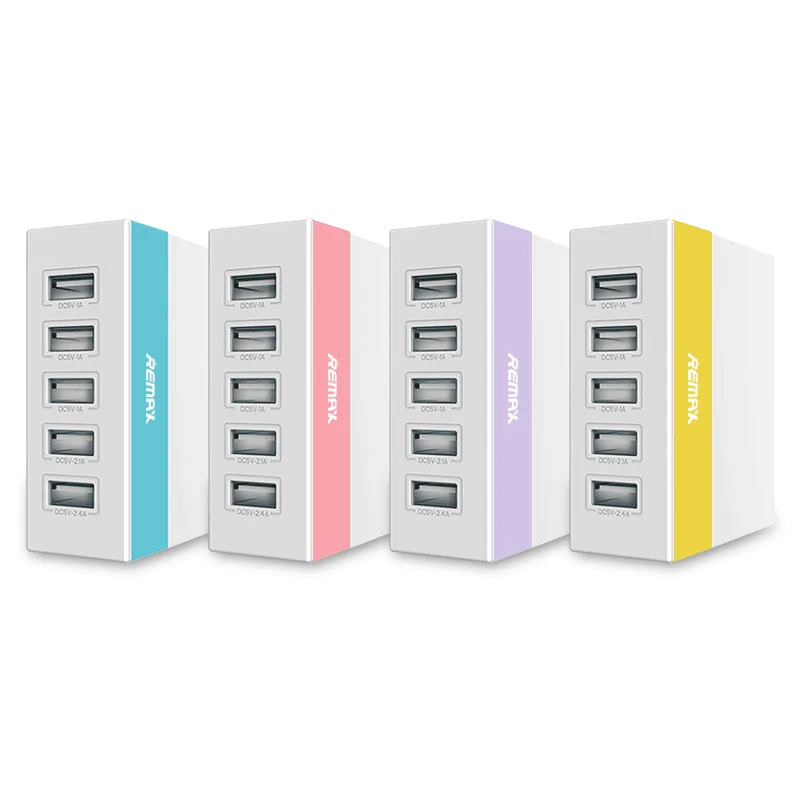Многоusb зарядное устройство Remax док станция для зарядки с usb портом универсальный