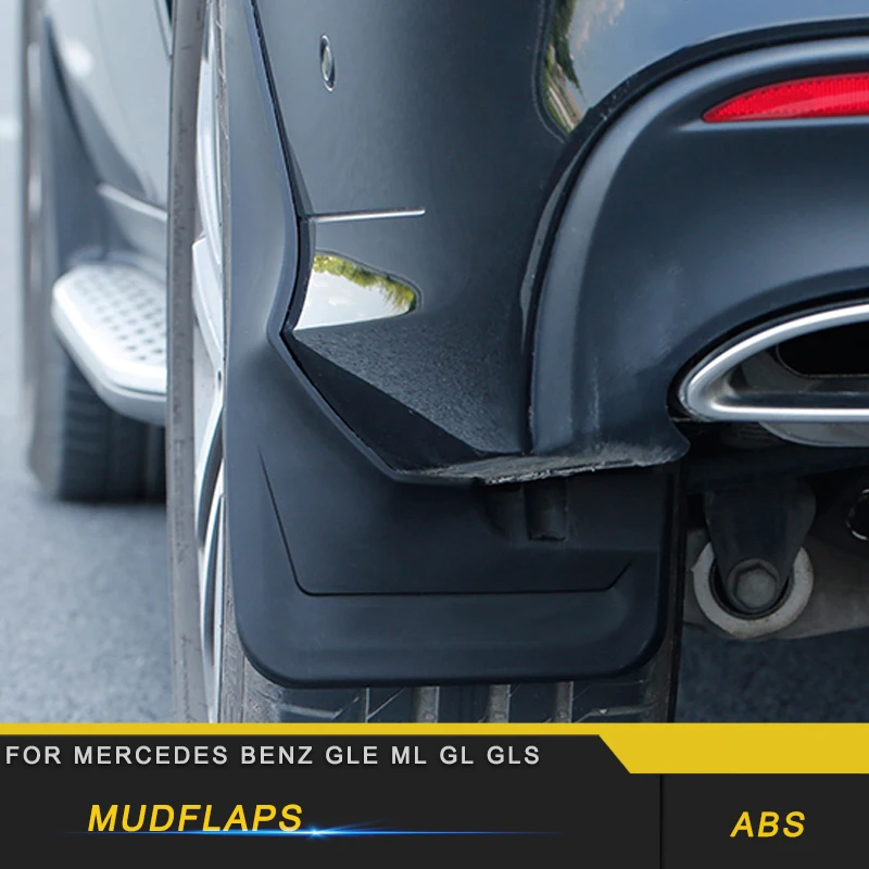

ANTEKE For Mercedes Benz GLE Front Rear Car Mud Flap Mudflaps Splash Guards Mud Flap Mudguards Fender Flares 4Pcs
