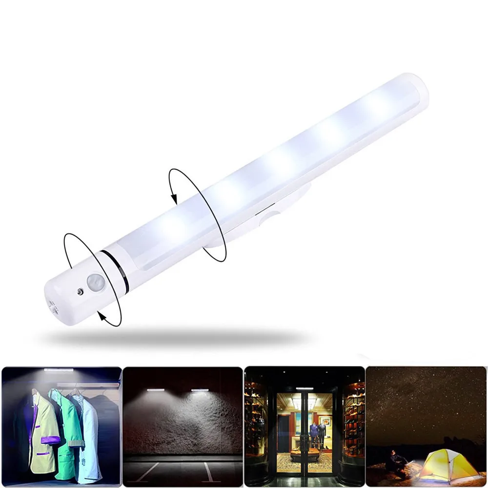 

Novelty Night Light PIR Motion Sensor LED Night Light Wardrobe Cabinet Closet Night Lamp Kids Bedroom Decor Light Battery Power