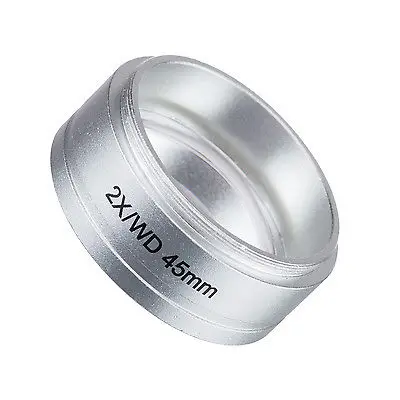 Объектив AmScope SF20 2.0X Barlow для стерео микроскопов серии SF (54 мм)|lens for microscope|microscope barlow