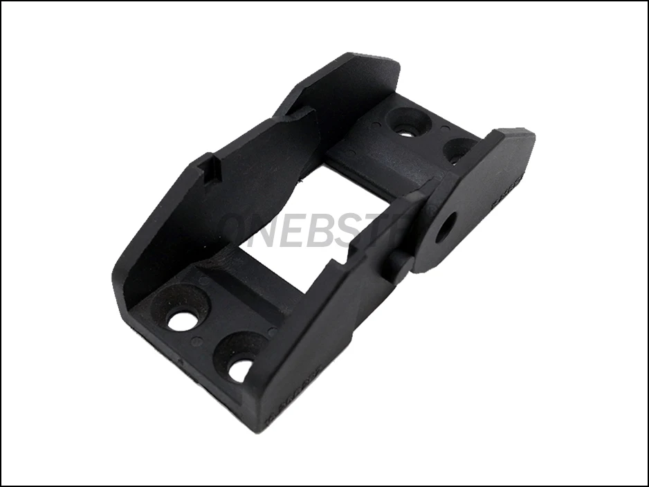 JFLO One Pair of 18x25 Drag Chain end Connectors Plastic towline Joints Cable Wire Carrier Bridge non opening drag chain jionts 6