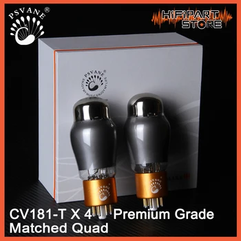 

4pcs PSVANE CV181-T MKII Matched Quad Premium Grade Valve Tube amplifier accessories Repalce Shuguang EH TUNG-SOL SOVTEK 6SN7GT