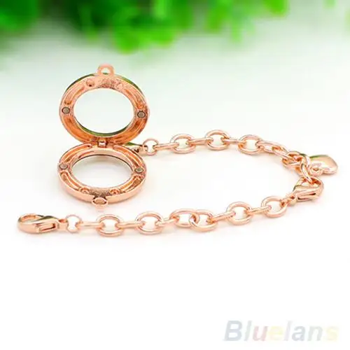 

25mm Magnetic Rhinestone Living Memory Locket DIY Bracelet for Floating Charms