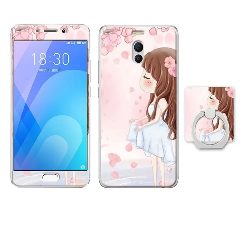 Meizu M6 note case cover glass screen protector  (1)