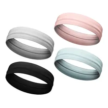 1 шт. силиконовые Нескользящие спортивные резинки для волос Эластичный Напульсник идеально подходит для бега фитнес Йога Футбол Баскетбол волейбол