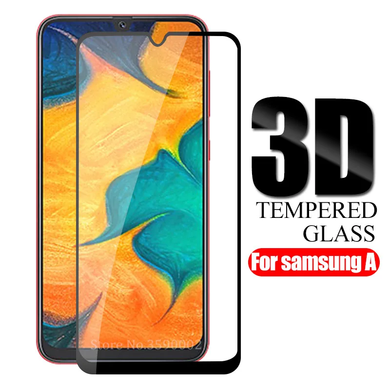 

protective glass For samsung a50 screen protector on the For galaxy a10 a20 a30 a40 a70 a80 a90 a505F a305F a705F tempered glas
