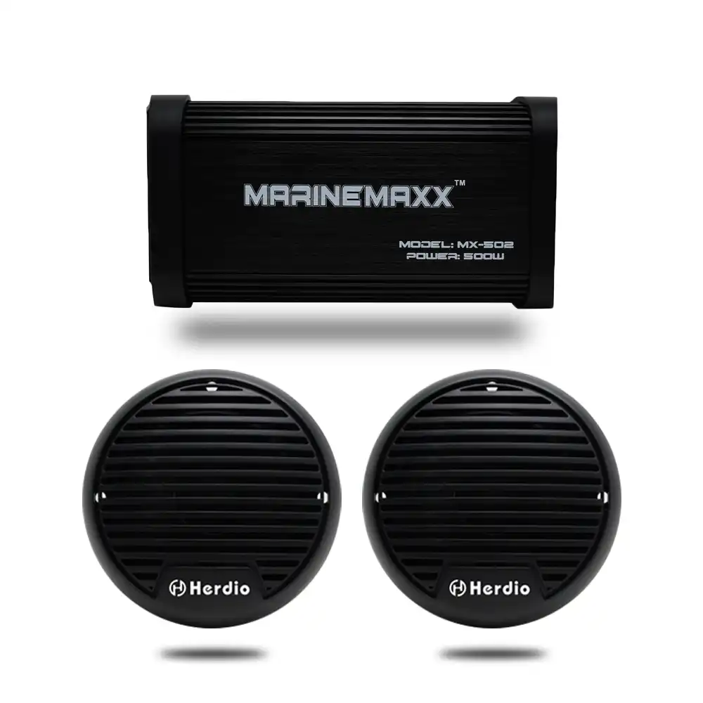 marine speakers with amp