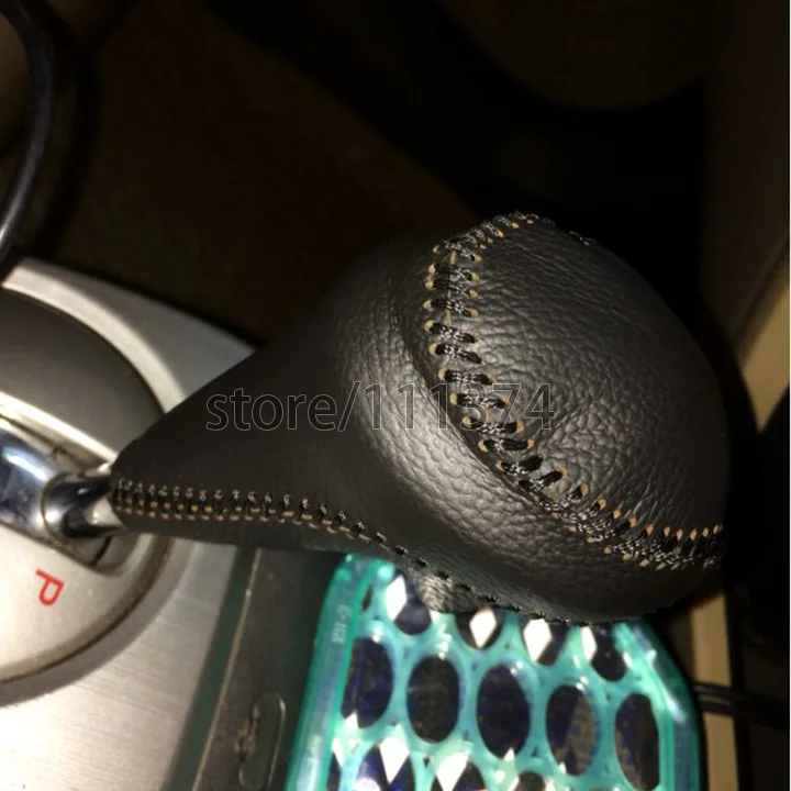 Чехол из натуральной кожи для Honda Civic Automatic 2006 2007 2008 2009 2010|leather shift knob cover|shift covershift cover