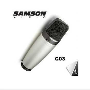

Cheaper Boutique Samson C03 Large Diaphragm condenser microphones recording microphone for computer network with case package