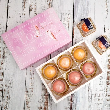 

23.7*12.6*5CM high-grade and exquisite gift Candy mooncake box Chocolate Macaron packing box 50set/lot