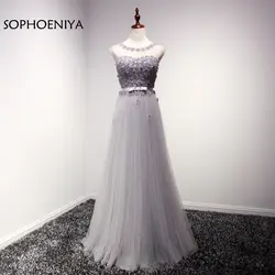 Новое поступление Vestido de festa Abendkleider длинное вечернее платье 2019 ручной цветок когда-либо красивые Выпускные платья а-силуэта вечернее платье