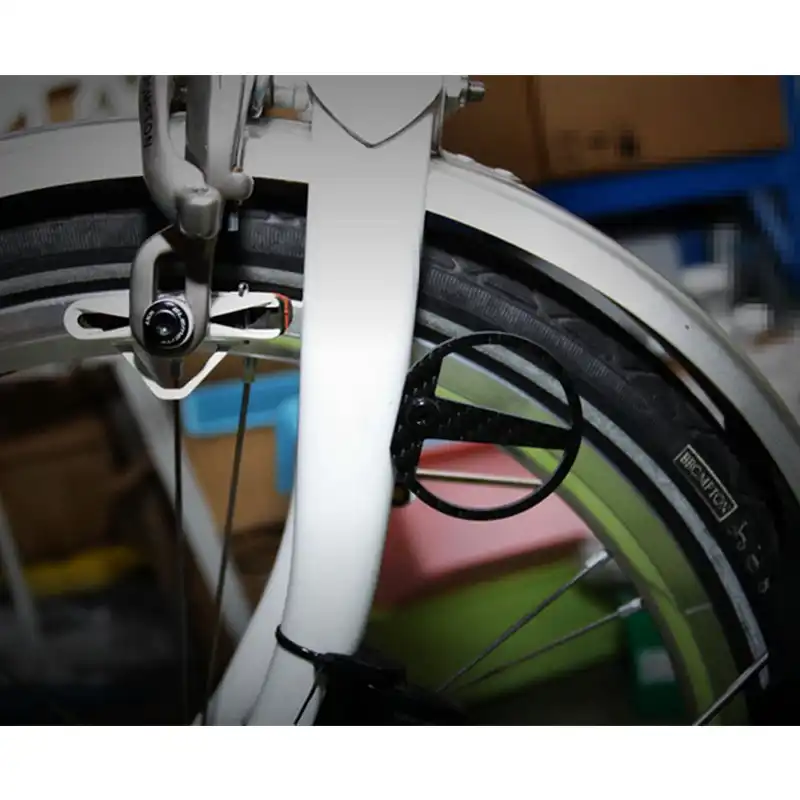 H/&H //Titanium Cable Fender Disc for Brompton Bicycle
