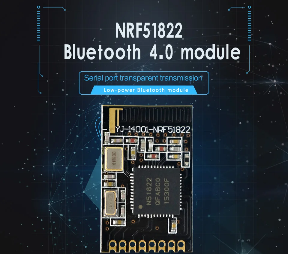 Нордический NRF51822 Bluetooth 4,0 BLE модуль