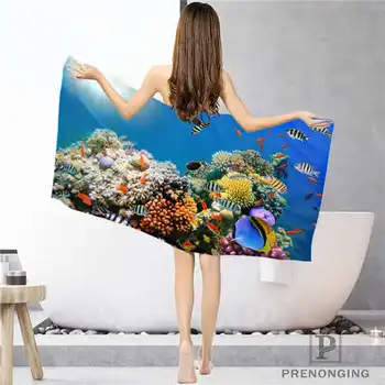 

Custom Underwater_world (1) Bathroom Washcloth Towels Face Towel/Bath Towel Shower Towels Size 33x74cm/72x143cm#18-12-17-07-303