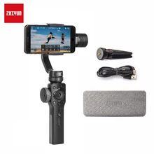 ZHIYUN Genuine Smooth 4 Gimbal Stabilizer 3-Axis Compatible with iPhone, Google Pixel, Samsung, Huawei, Oneplus, Xiaomi and more