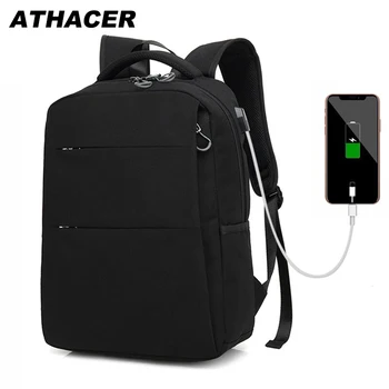 

Athacer Waterproof Travel Backpack For Men Big Size Laptop Business Bag Large Capacity Shoulders Backpacks USB School Bags Women