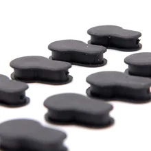 10 шт. охотничья военная игра AR15 винтовка крепление пакет 10 мягкая резиновая вставка протектор Заглушки для Freefloat KeyMod Rail RPR просто