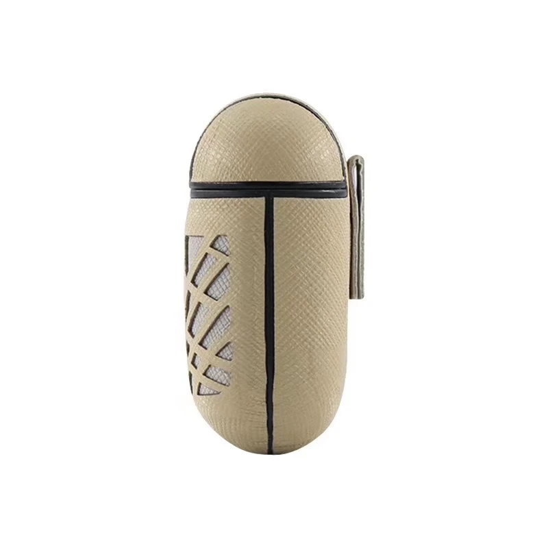 Leather PU Bluetooth Headset Cover For Airpods Apple Protection Case Business Wireless Earphone Leather Box Earbuds Bag Leather PU Bluetooth Headset Cover For Airpods Apple Protection Case Business Wireless Earphone Leather Box Earbuds Bag