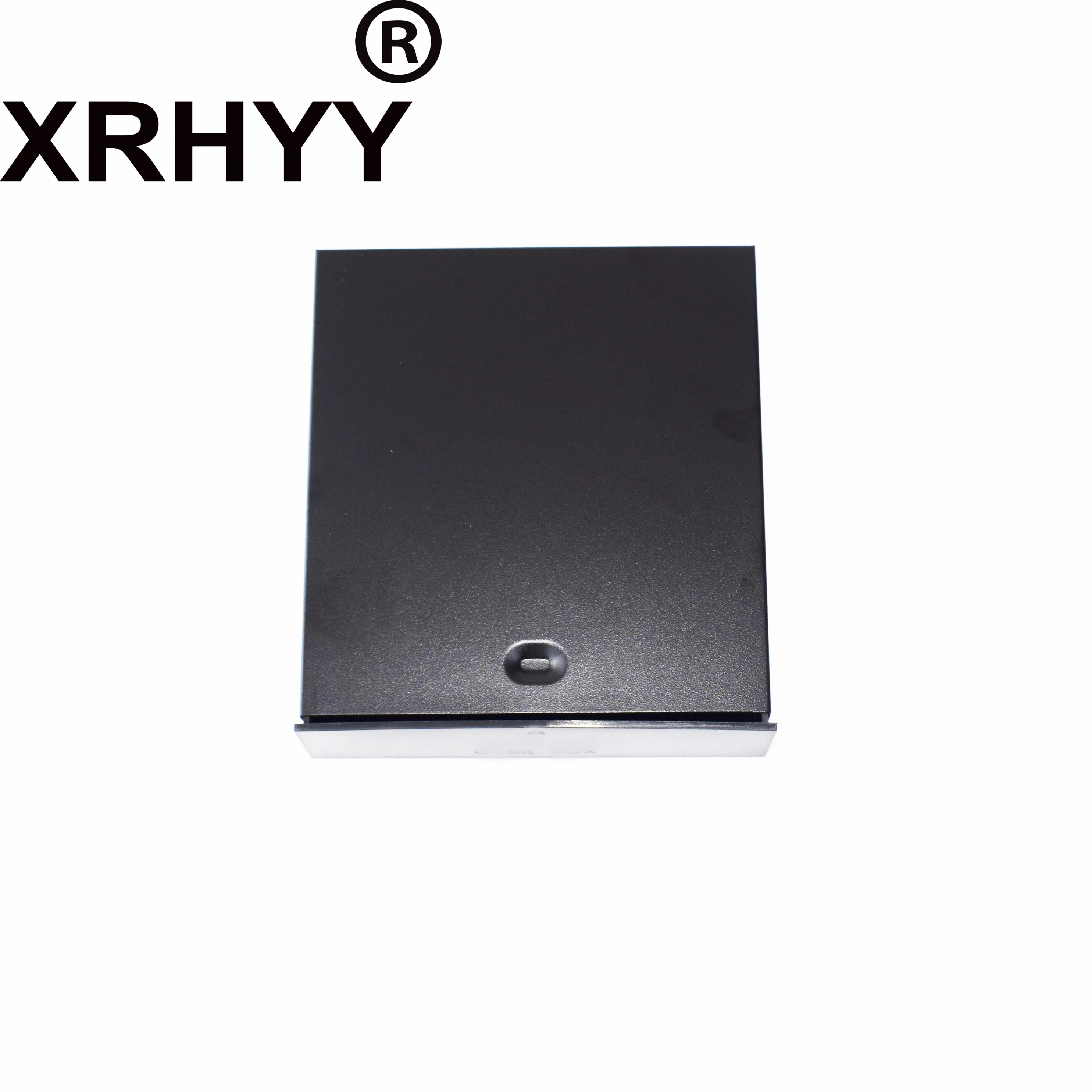 XRHYY Black Desktop Computer ATX/MATX Hard Drive Mobile Blank Rack Drawer Tray Storage Sase / Box HDD Enclosure Box (5.25")