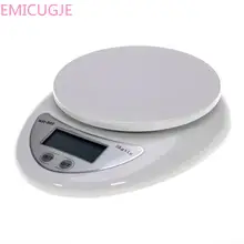 Measuring Weight 5kg 1g Kitchen Scale Digital Scale LCD Electronic Balance Steelyard Food Scale Battery Powered