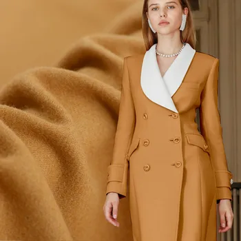 Custom 155cm wide simple yellow MIX white white double-sided wool woolen fabric factory can be disassembled high-quality fabrics
Custom 155cm wide simple yellow MIX white white double-sided wool woolen fabric factory can be disassembled high-quality fabrics
