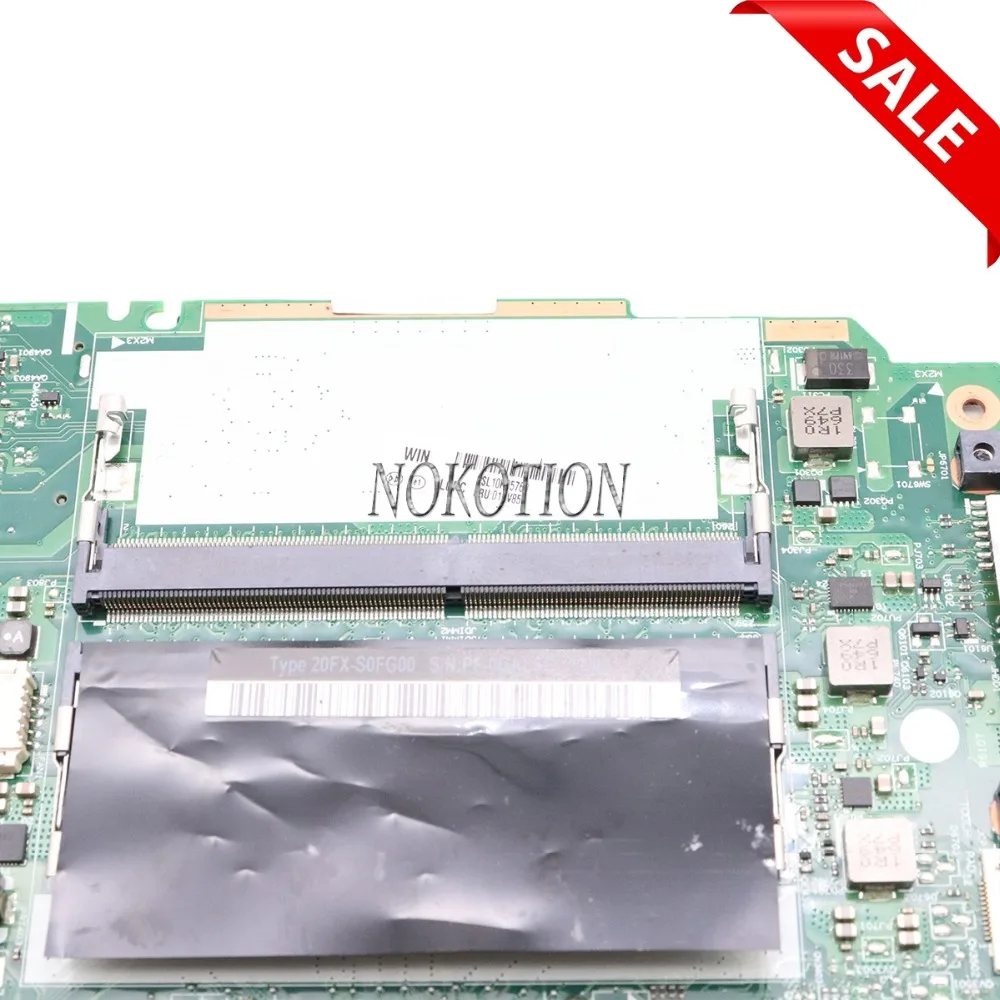 NOKOTION 01AV854 BT463 NM-A611 اللوحة الرئيسية ل lenovo thinkpad T460P اللوحة المحمول النواة i5 وحدة المعالجة المركزية على متن DDR4 اختبار كامل