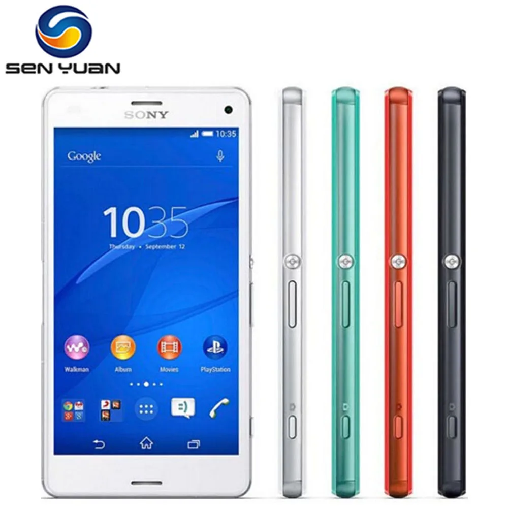 

Original Sony Xperia Z3 Compact D5803 GSM 4G LTE Android Cell Phone Quad-Core 2GB RAM 16GB ROM 4.6" WIFI GPS 2600mAh Battery