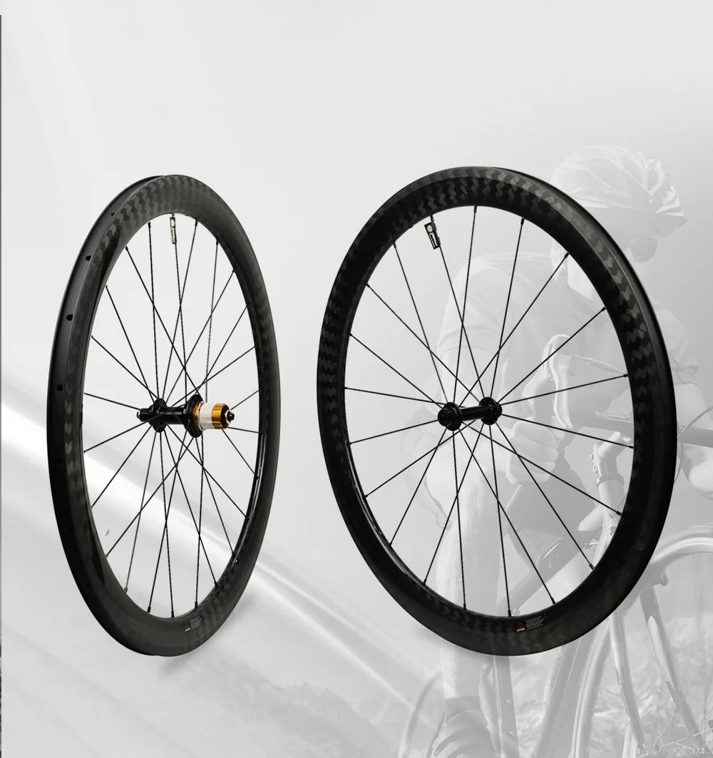 Top 700c Road Bike Carbon Wheel 30 38 47 50 60 88 Clincher Tubular Tubeless With Super Light BITEX RAF10 Hub And Pillar 1420 Spoke 2