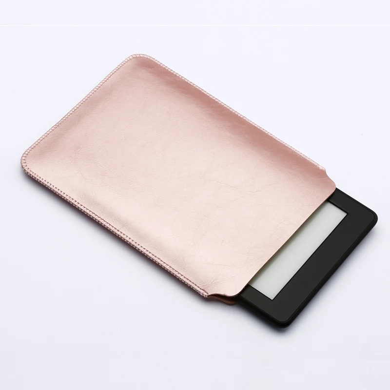 Тонкий чехол из искусственной кожи для нового Amazon kindle чехол для kindle Paperwhite 1 2 3 4 сумка для kindle 8th Paperwhite - Цвет: rose