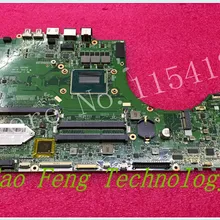 Материнская плата для ноутбука MSI GT72 MS-17811 SR1PX i7-4710HQ 2,5 GHZ GE72 2QE DOMINATOR MS-1781 DDR3 неинтегрированная протестированная ОК