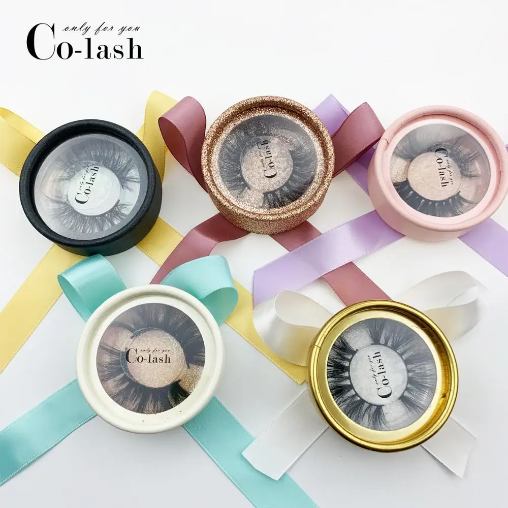 

Colash 5d mink lashes false eyelashes custom eyelash packaging mink eyelash vendors private label