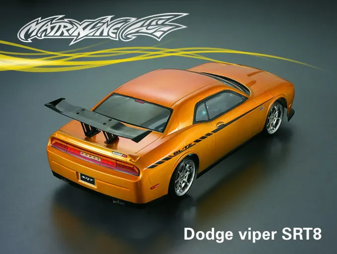 1 комплект viper SRT8 1/10 1:10 RC PC корпус 190 ширина прозрачный чистый без крашеный для