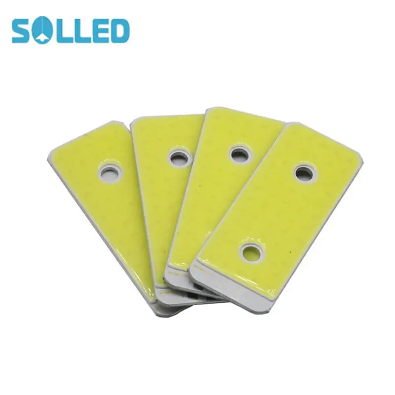 

SOLLED DC12V-14V 29X71mm COB 10W LED Panel Strip Light Bulb Car Light Source for Truck DIY Spotlight Floor Lighting