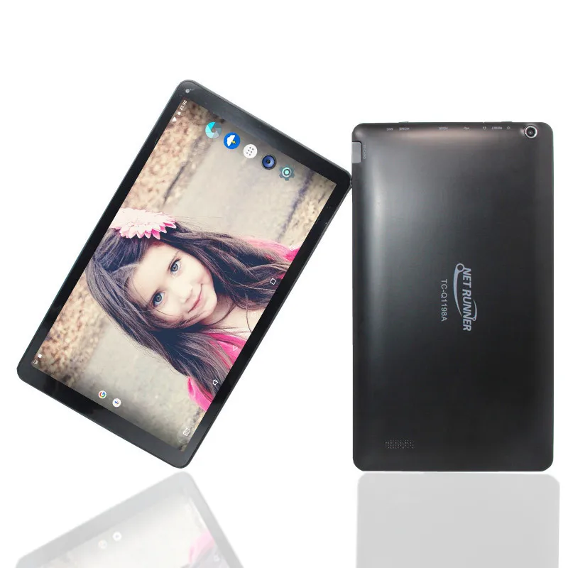 

10.1inch tablet Android 6.0 RK3128 DDR 1GB RAM 16GB ROM WIFI Bluetooth G-sener Q1198A Big Screen For Kids
