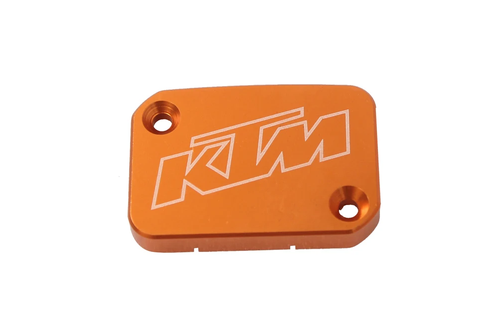

motorcycle cnc front brake master cyclinder reservoir cover cap orange color For KTM DUKE 125 200 390 RC200 RC390 2012 2013 2014