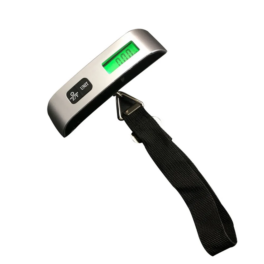 

Urijk 50kg/10g Digital Hanging Scale LCD Portable Luggage Scale Handheld High Quality Travel Postal Home Weighing Scales