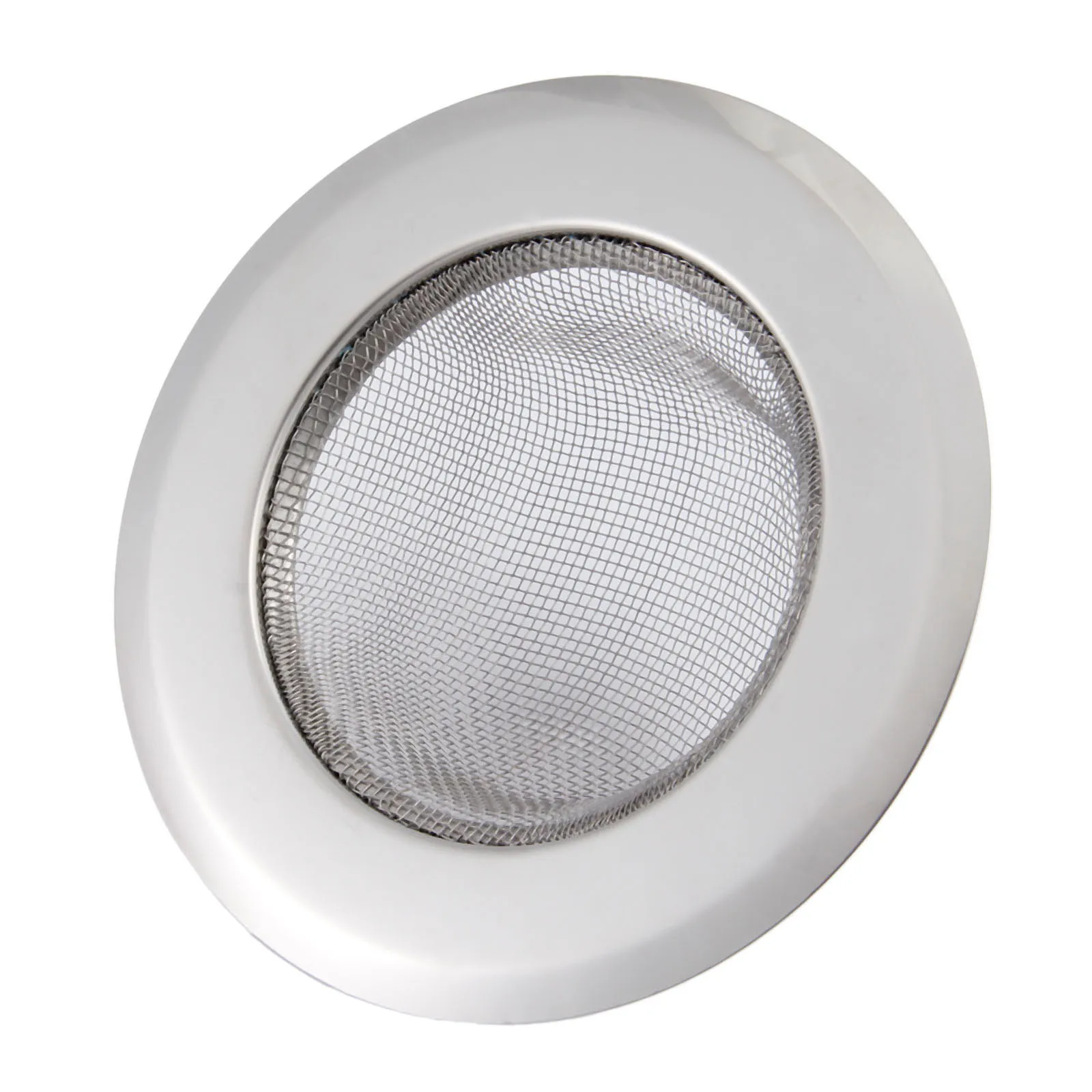 1Pc Kitchen Sink Strainer 11.3CM Stainless Steel Sink Drain Cover Drainer Basin Filter Mesh Sink Strainer for Bathroom Shower