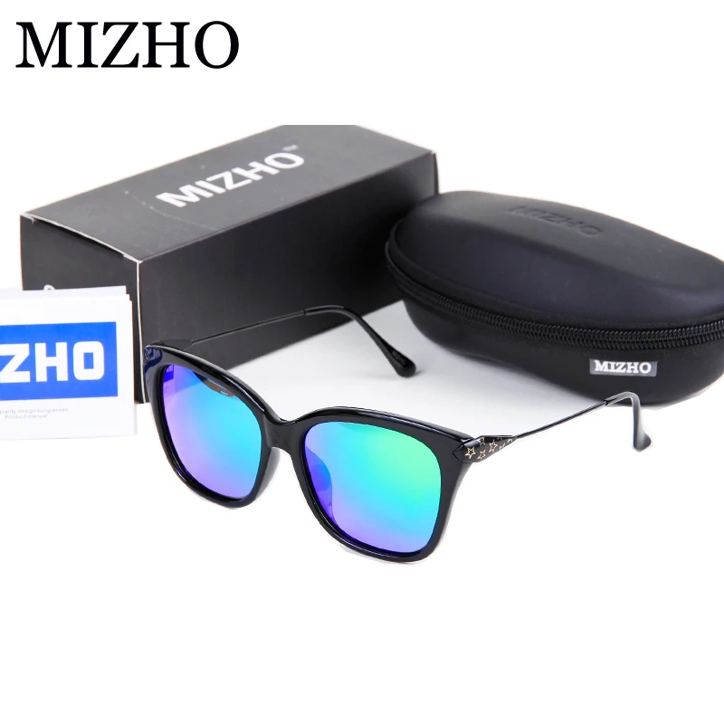 MIZHO высокое качество антибликовые Ретро вождения солнцезащитные очки женские очки Полароид антибликовое солнцезащитное стекло женские роскошные