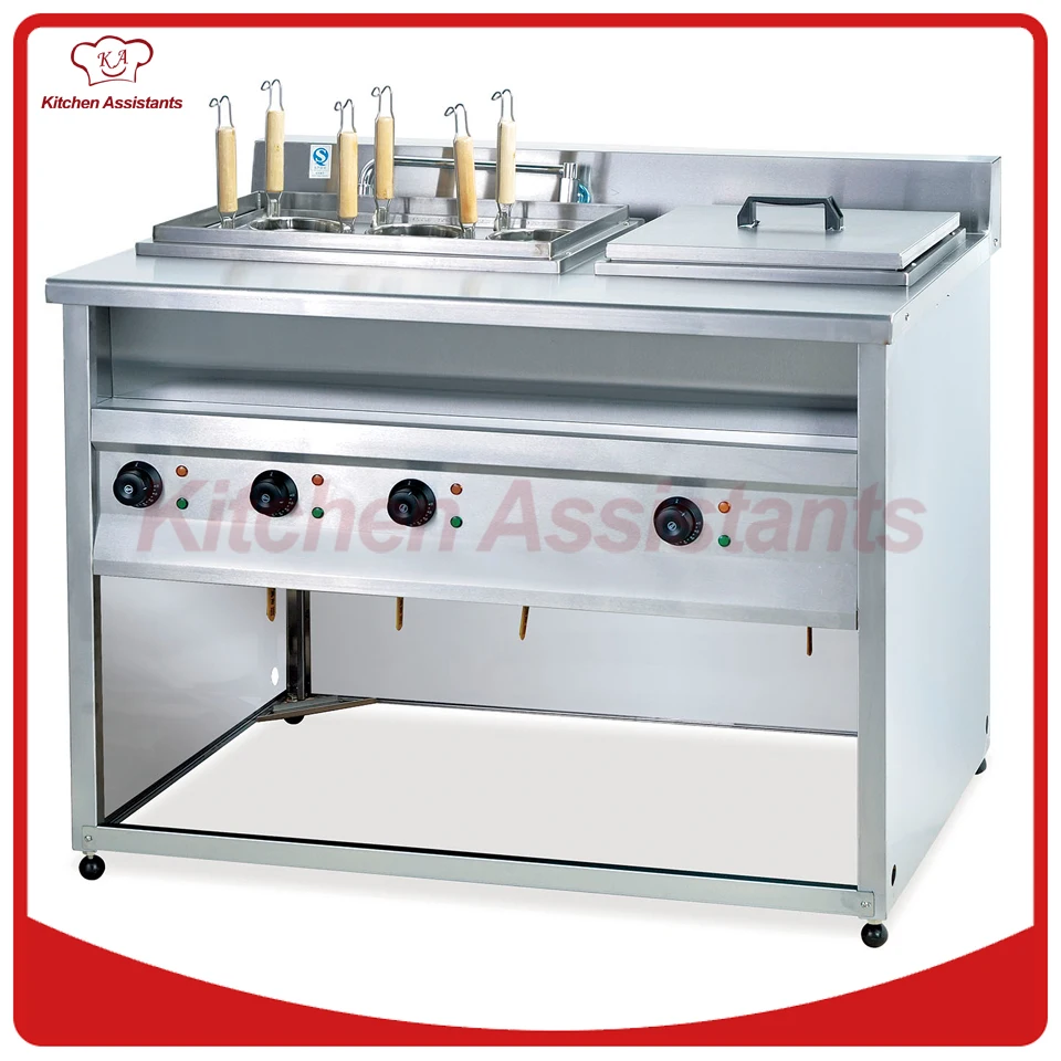

GH776B vertical gas convection pasta cooker and bain marie