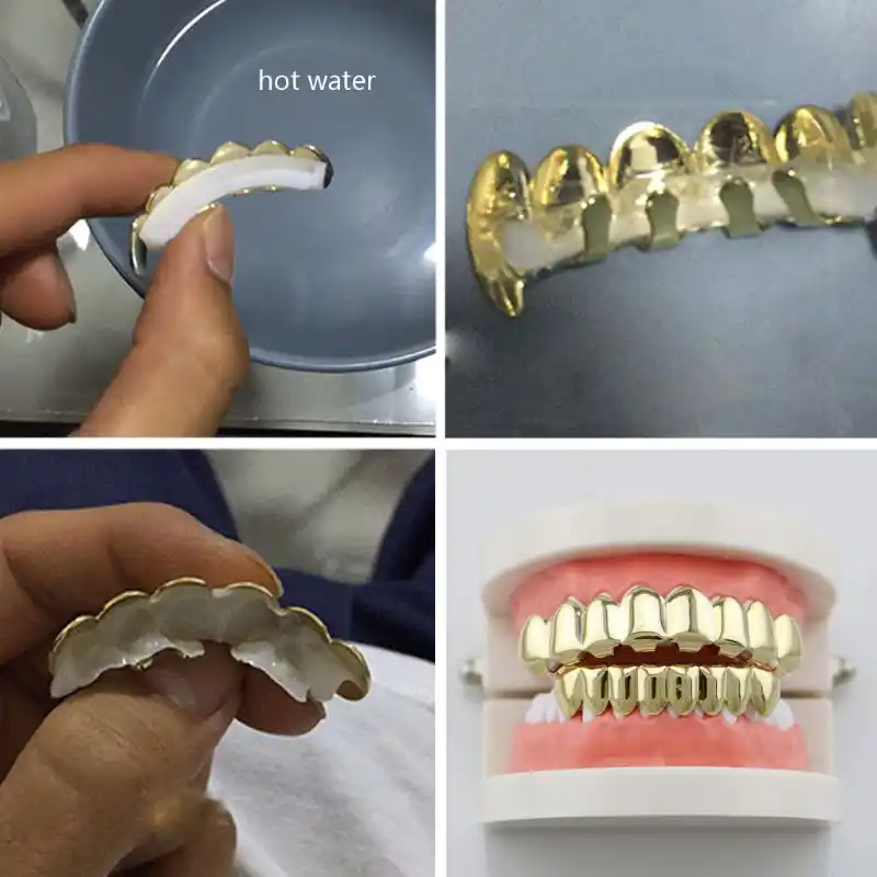 Silicone Grillz Mold Bars Fitting Grill Teeth Cap Replacement One Size