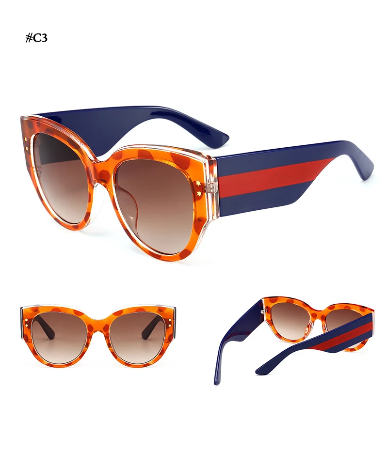 New 2018 Round Cat Eye Sunglasses (12)