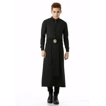 Парикмахерская Рабочая накидка рубашка+ Фартук комплект с длинными рукавами тонкая резка бизнес джентльмен Рабочий костюм Леопард значок фартук человек U1007