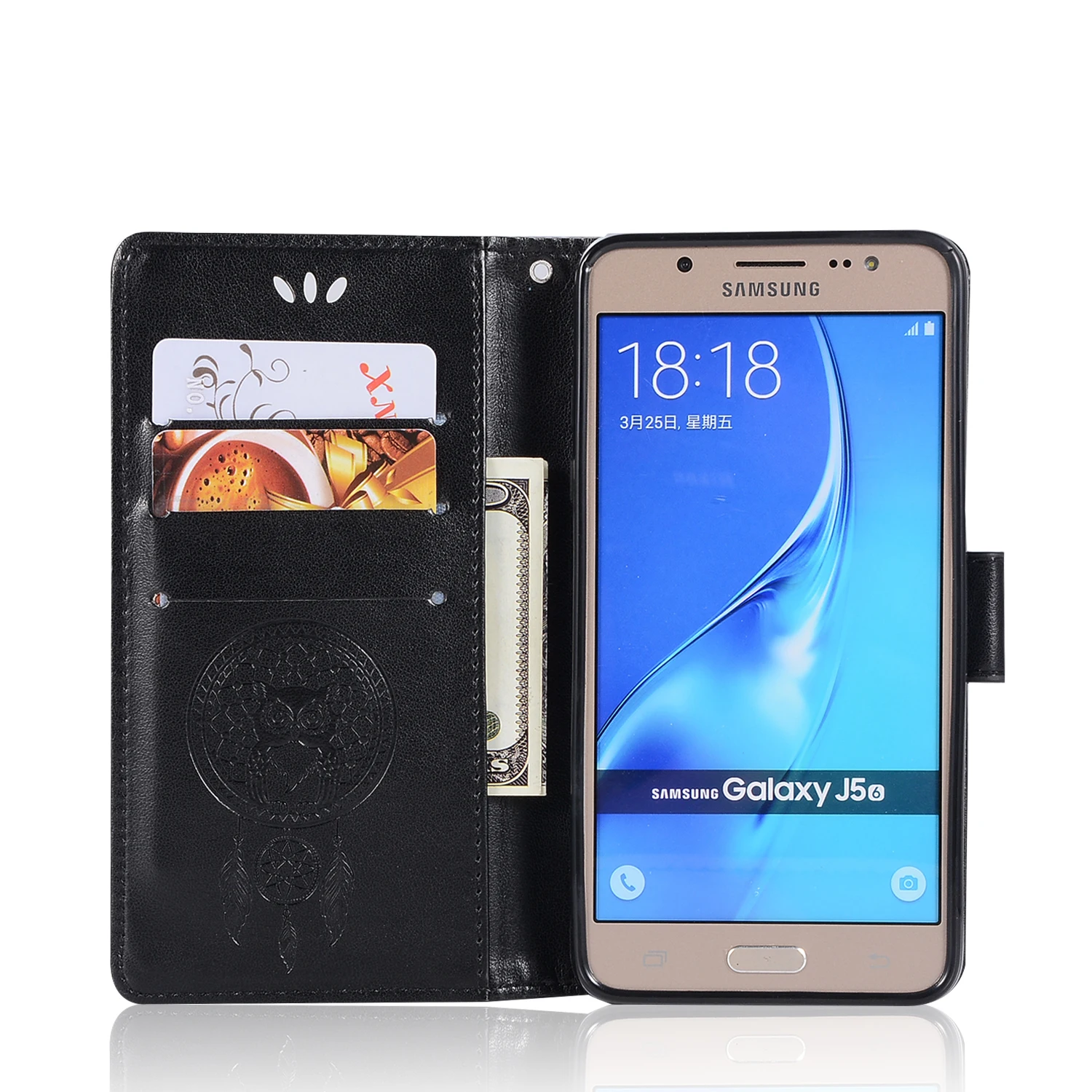 Магнитный чехол для Samsung J1 J3 J5 J7 2016 J120 J310 J510 J710 откидной Чехол кошелек с подставкой