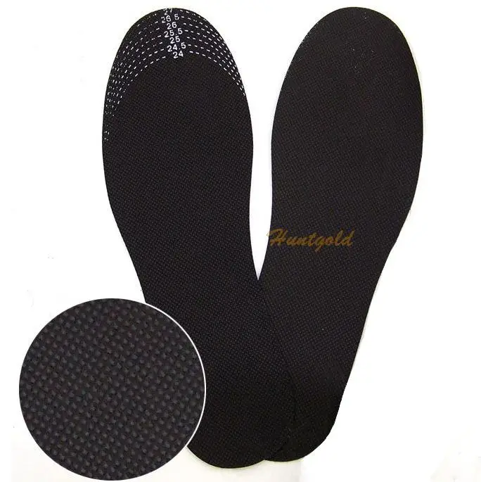 1 Pair Unisex Healthy Bamboo Charcoal Deodorant Cushion Foot Inserts