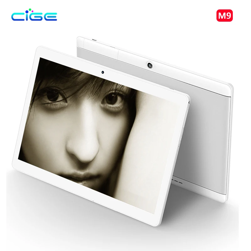 CIGE 10.1 inch Original 4G Tablet Pc Phone Call Dual SIM card Android 6.0 1920x1200 Octa Core Tablets pcs 64B Wifi Bluetooth 10